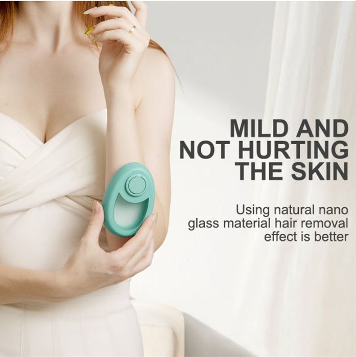Crystal Hair Eraser – Painless Hair Removal & Exfoliating Tool for Legs and Arms