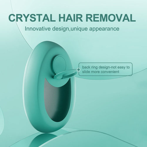 Crystal Hair Eraser – Painless Hair Removal & Exfoliating Tool for Legs and Arms