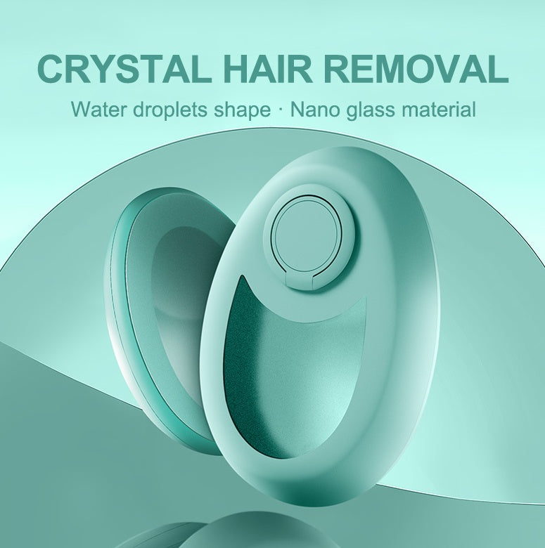 Crystal Hair Eraser – Painless Hair Removal & Exfoliating Tool for Legs and Arms