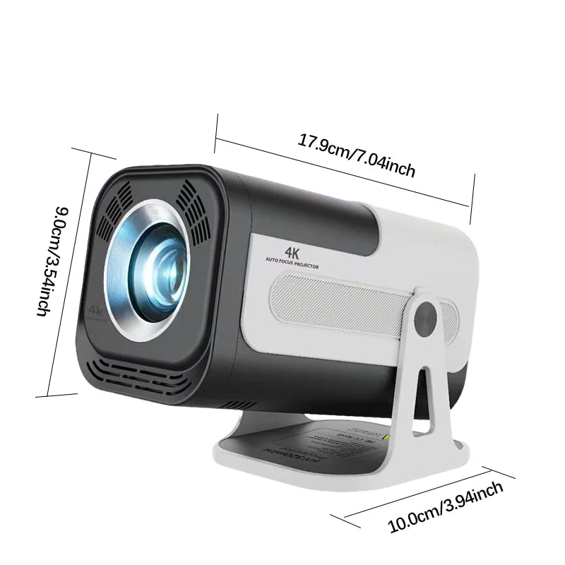 Mini Projector – 4K Support Android 13 Portable Home Cinema