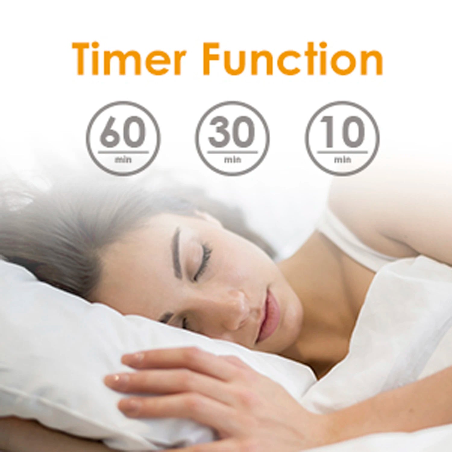 White Noise Machine – Rechargeable Sleep Sound Machine with Timer