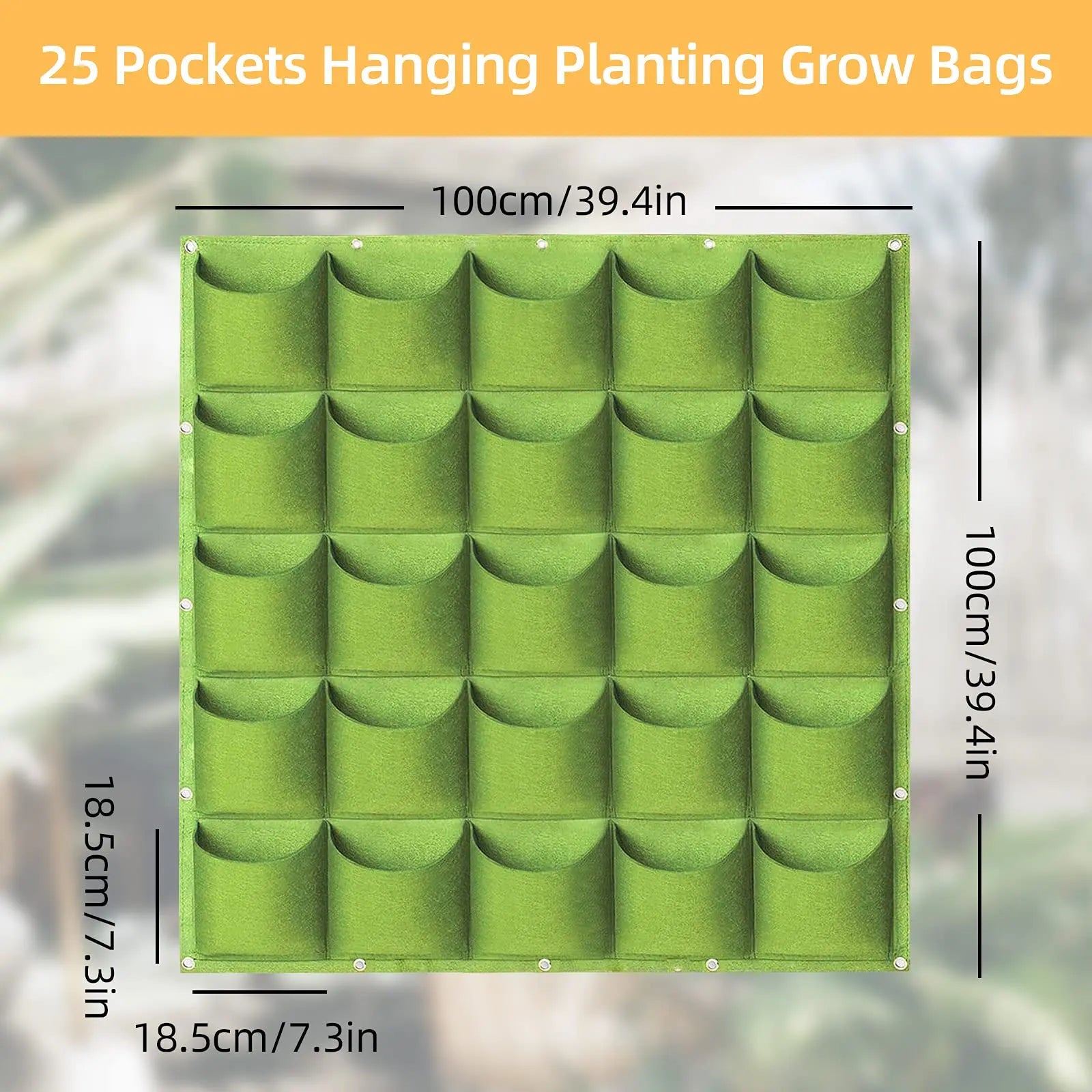 Pocket Vertical Hanging Garden Planter