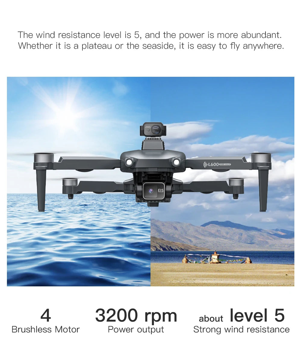 Drone | 4K Camera 3-Axis Gimbal FPV Quadcopter
