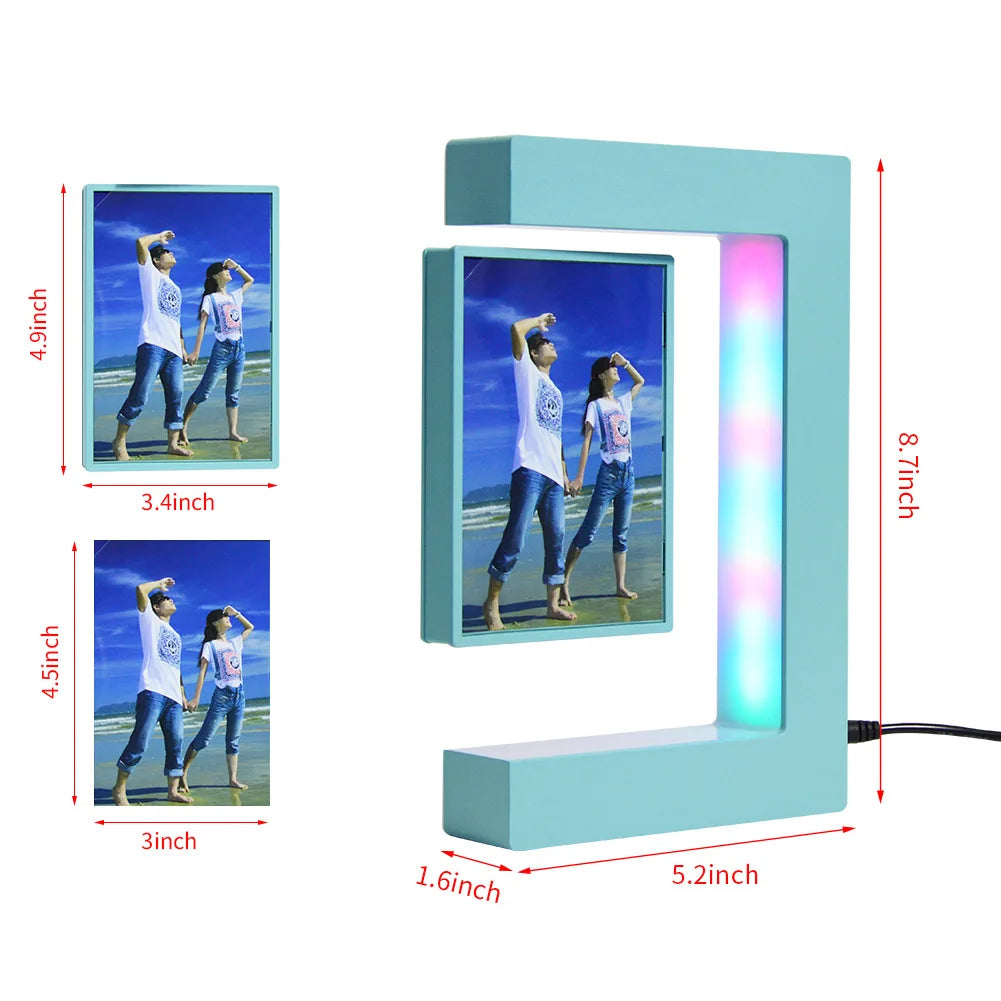 Magnetic Levitating Picture Photo Frame