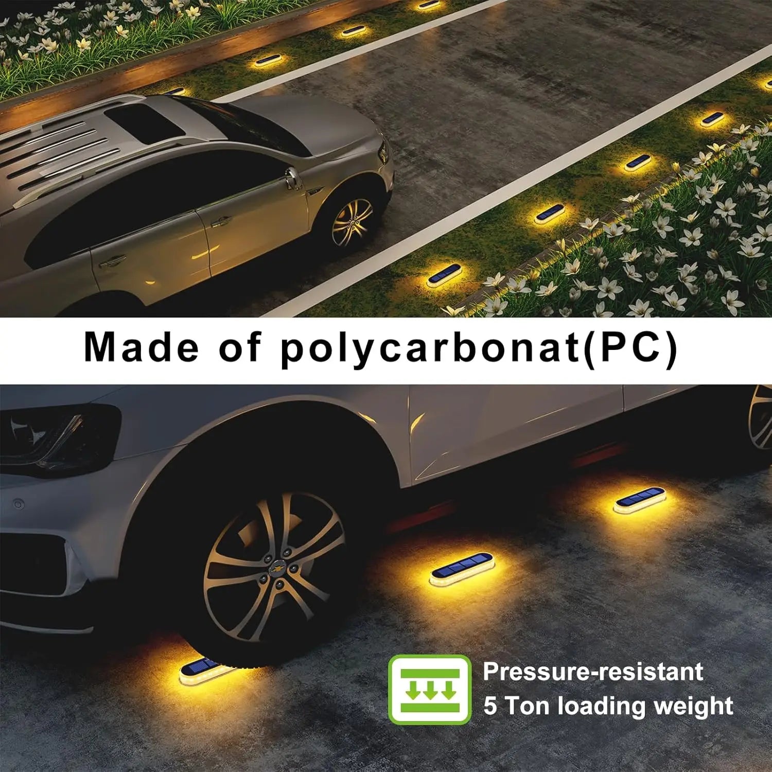 Solar Deck & Step Lights (4 Pack)