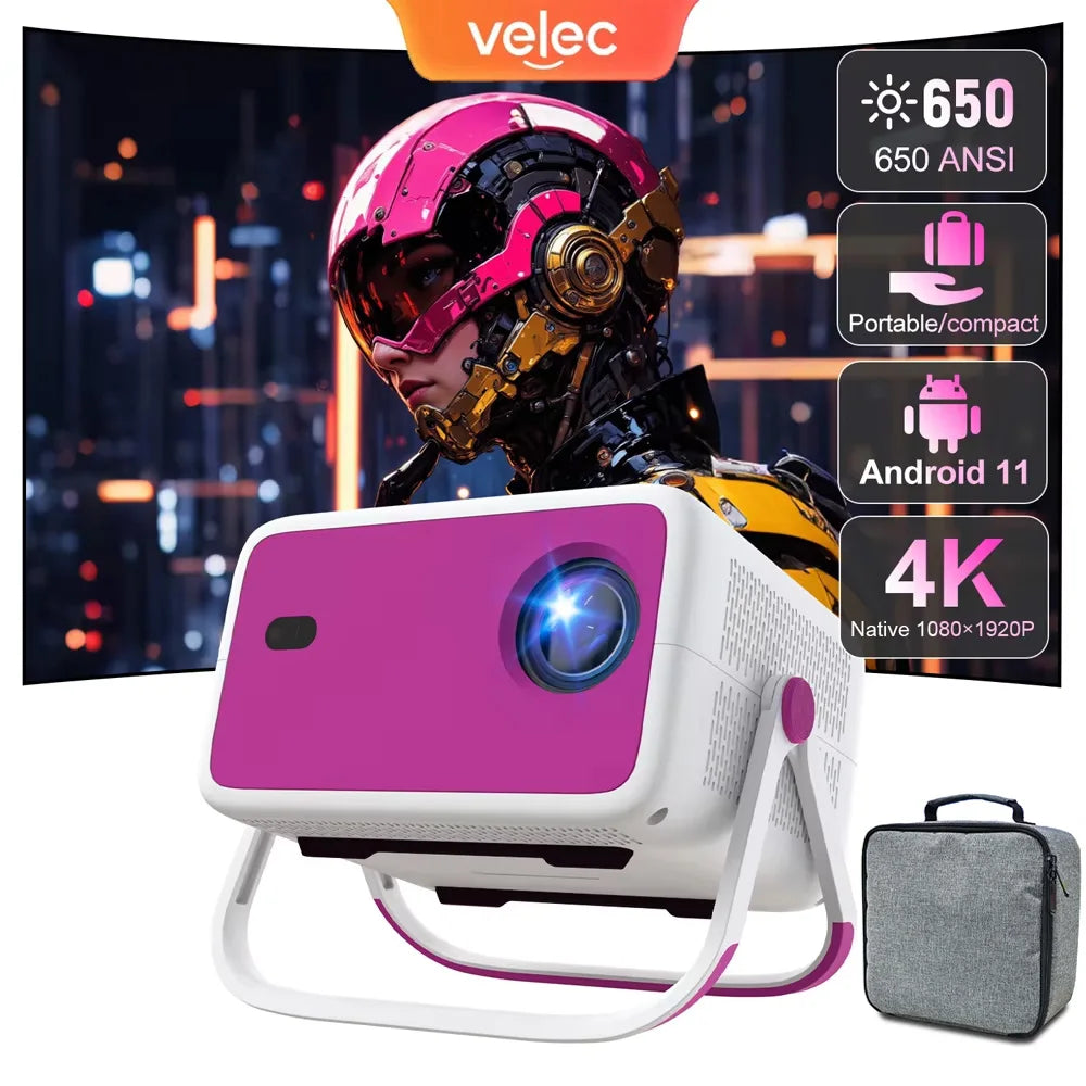 Smart Projector | 650 ANSI WiFi Bluetooth Home Cinema