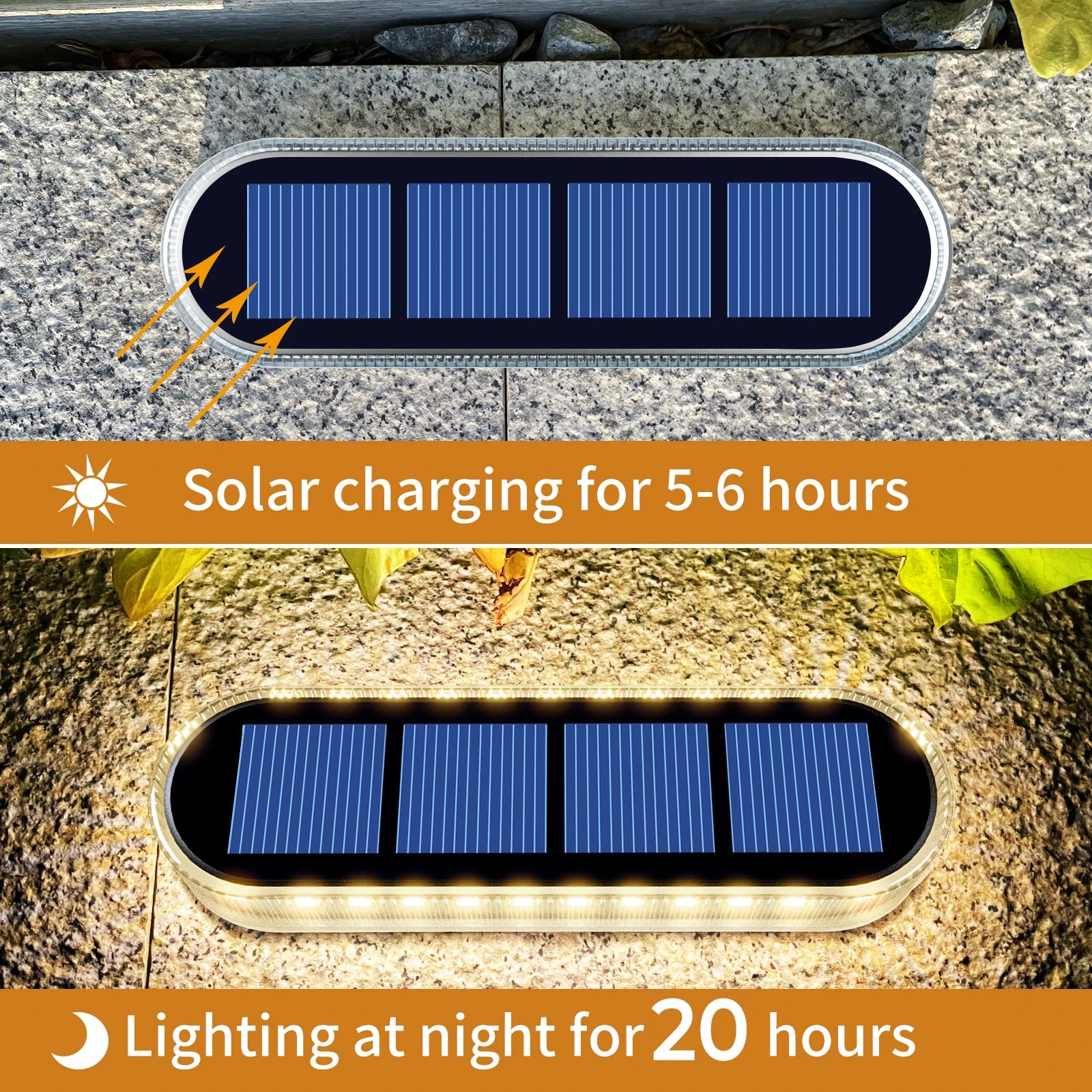 Solar Deck & Step Lights (4 Pack)