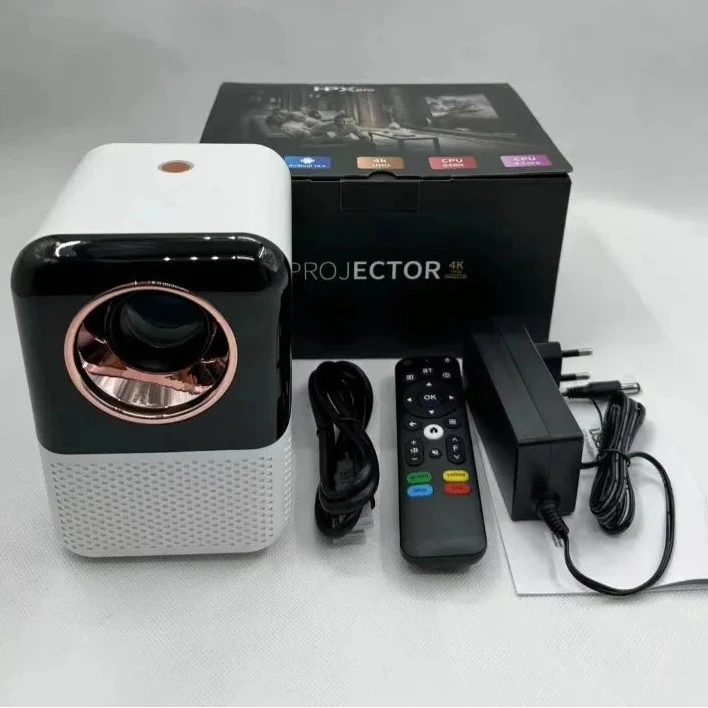 Smart Mini Projector 1080P | Android 11 WiFi Bluetooth Home Cinema