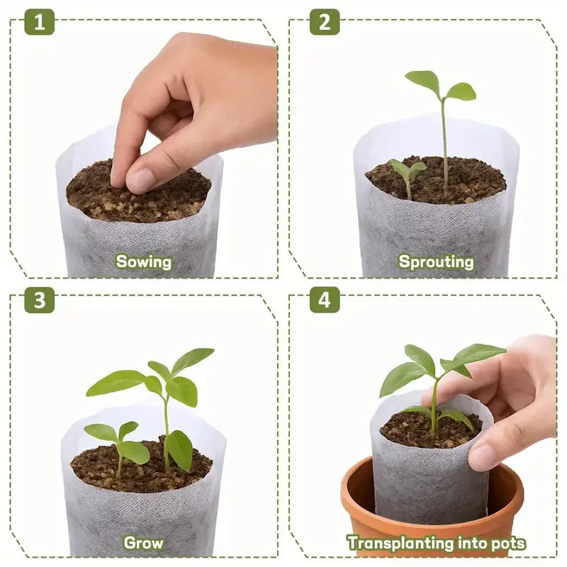 Non-Woven Seedling Grow Bags