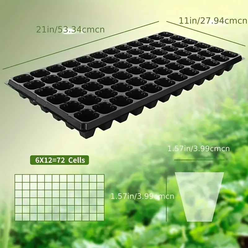 Reusable Seedling Nursery Pots Set – 10 Pack