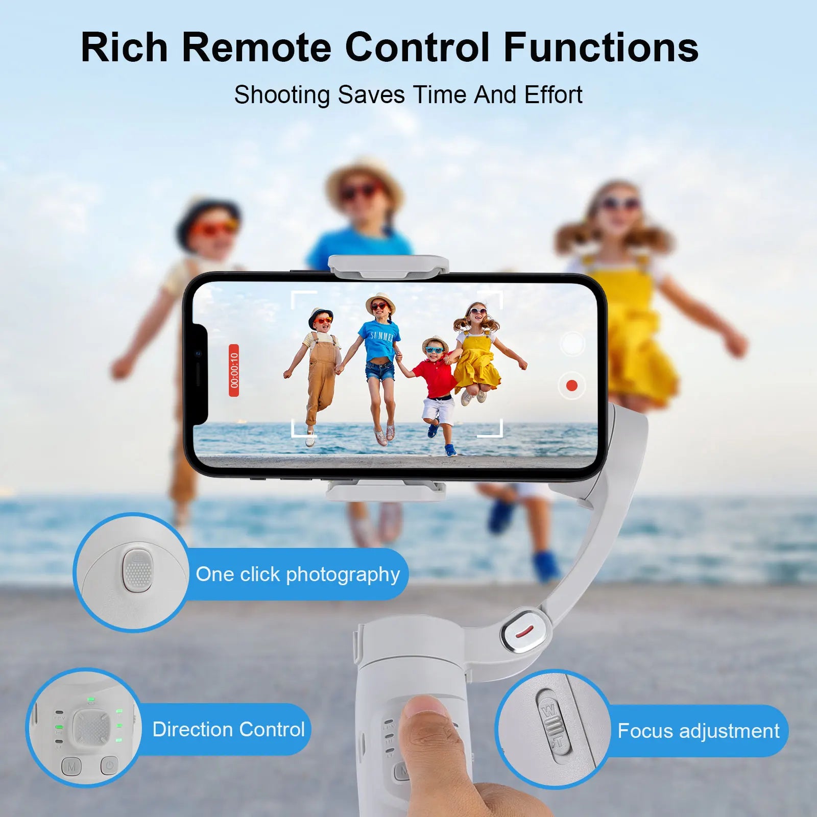3-Axis Smartphone Gimbal Stabilizer