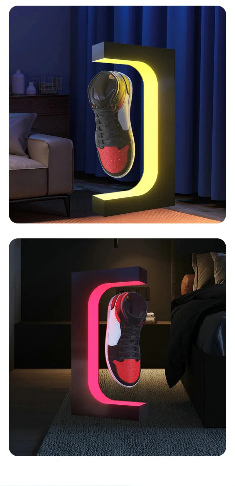 Magnetic Levitating Shoe Display Stand