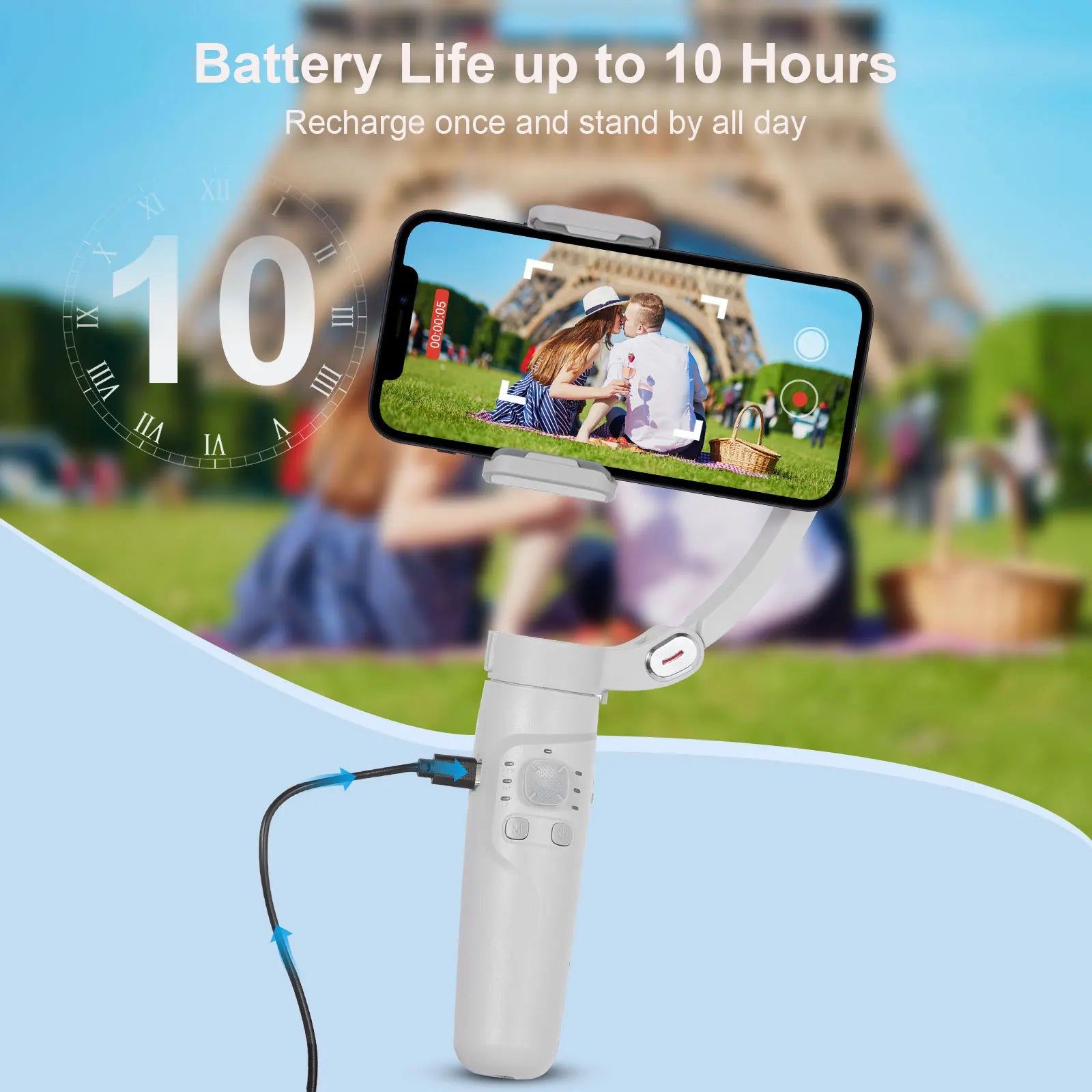 3-Axis Smartphone Gimbal Stabilizer