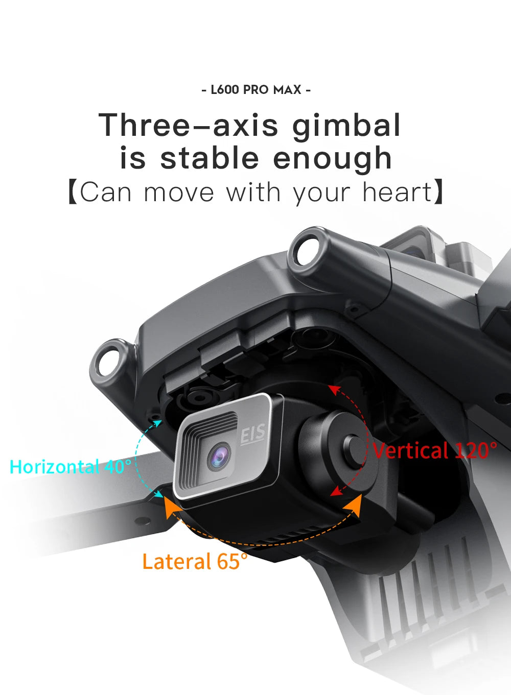 Drone | 4K Camera 3-Axis Gimbal FPV Quadcopter