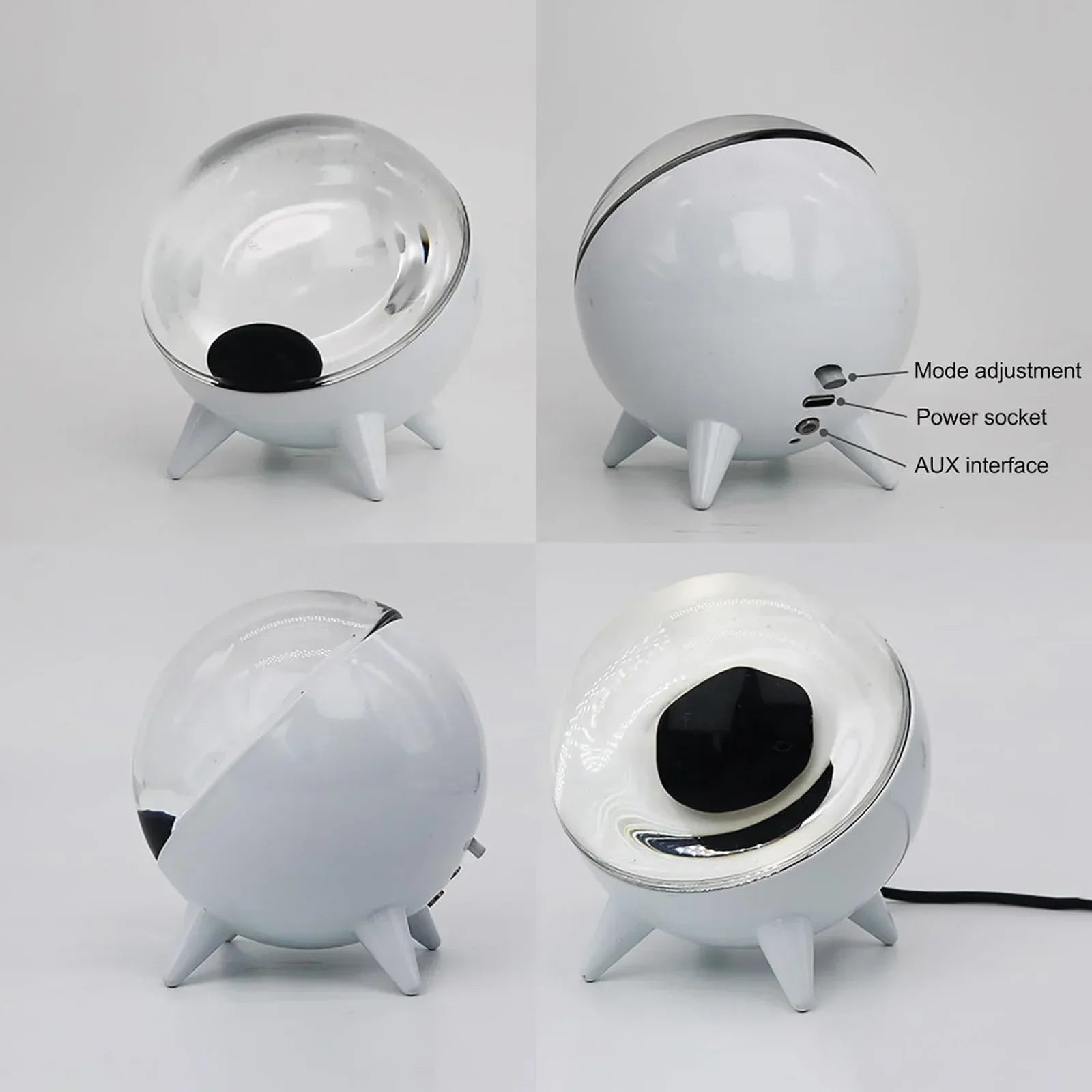 Magnetic Fluid Music Lamp – Sound Rhythm Visualizer Desk Deco