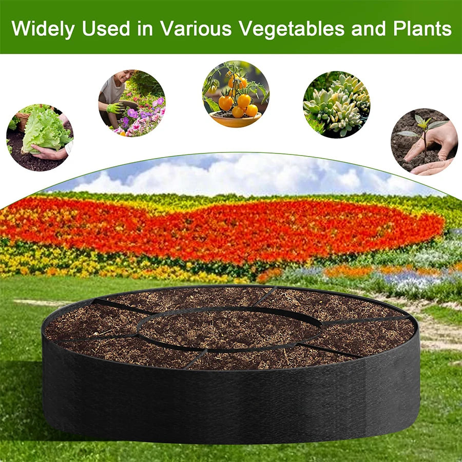 7 Grid Garden Grow Bag Planter