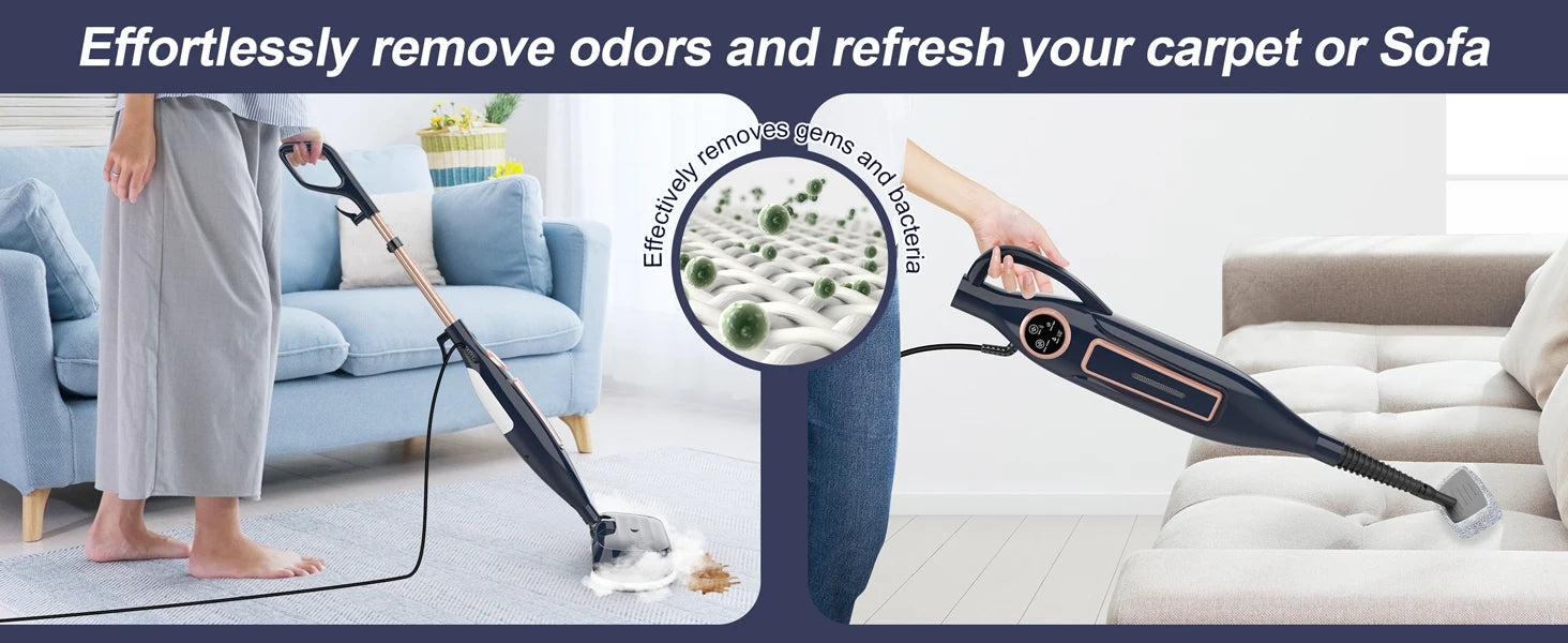 Rotating Scrubbing Steam Cleaner