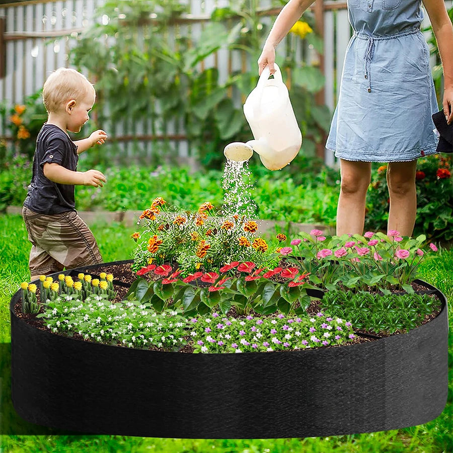7 Grid Garden Grow Bag Planter