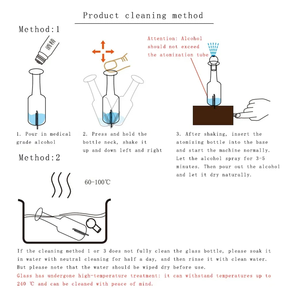 Waterless Essential Oil Diffuser