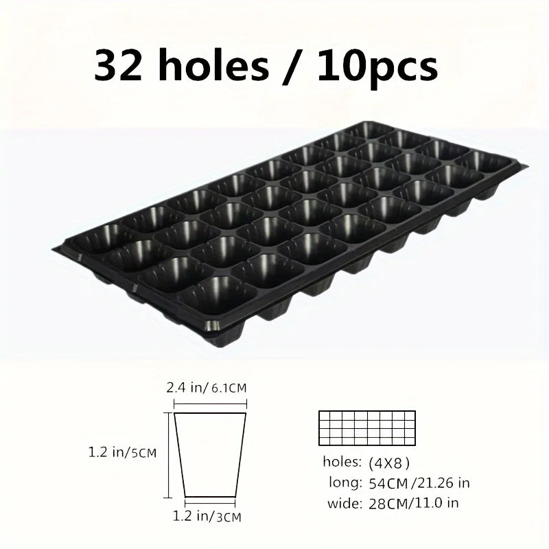 Reusable Seedling Nursery Pots Set – 10 Pack