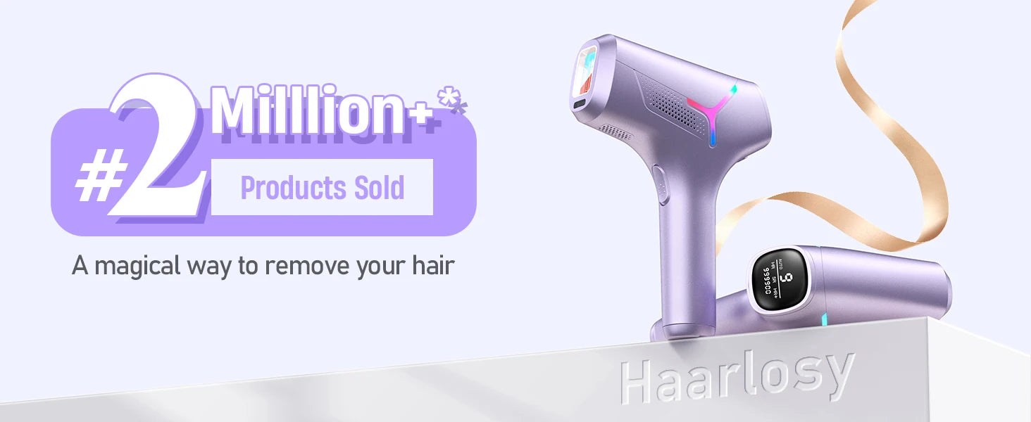 IPL Laser Hair Removal Device – 9 Energy Levels Permanent Hair Remover