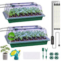 Seed Starter Tray Kit with LED Grow Light
