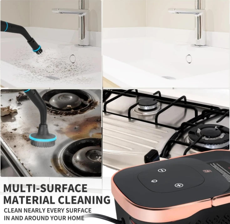 Handheld Steam Cleaner 2500W | High Pressure Multi-Surface Cleaning