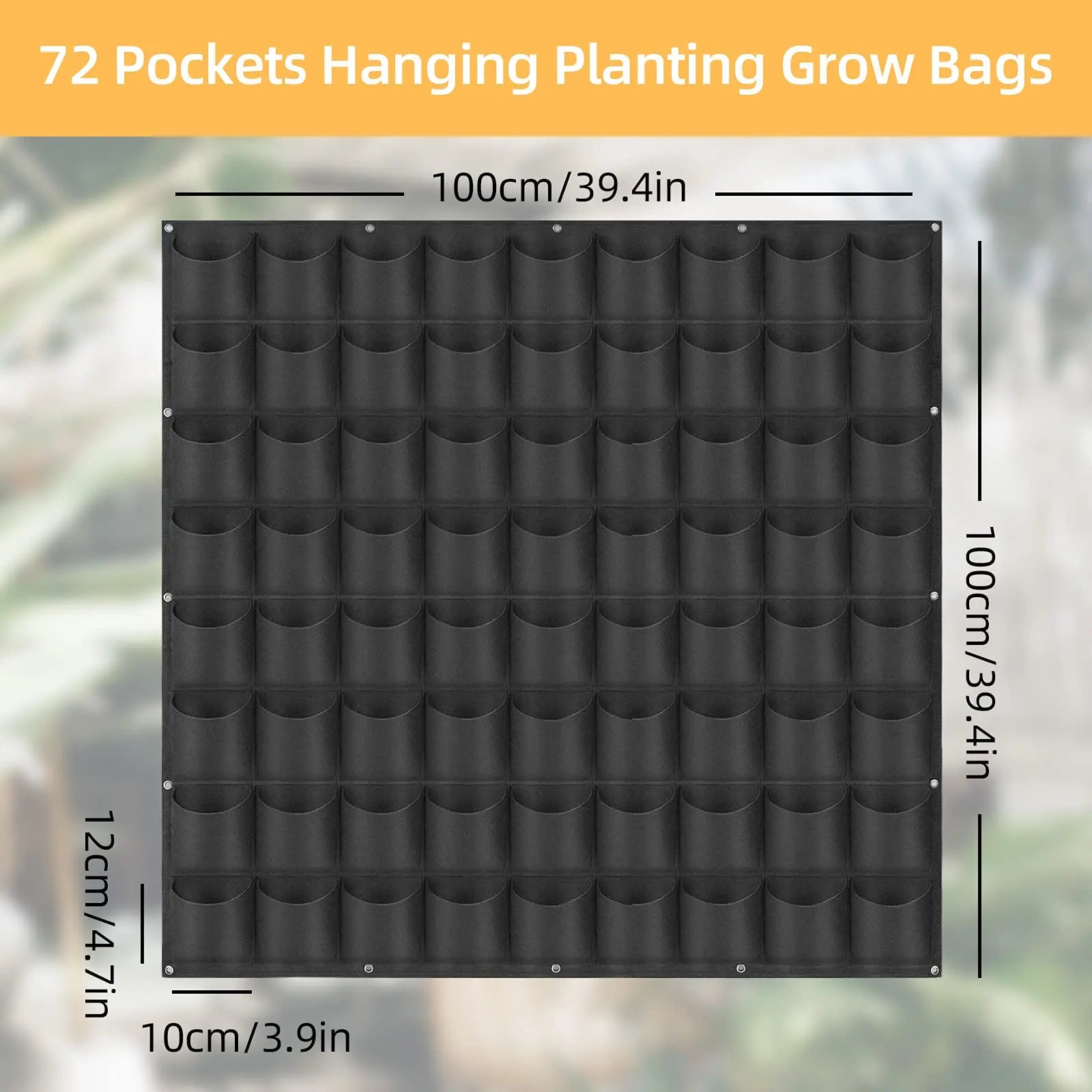 Pocket Vertical Hanging Garden Planter