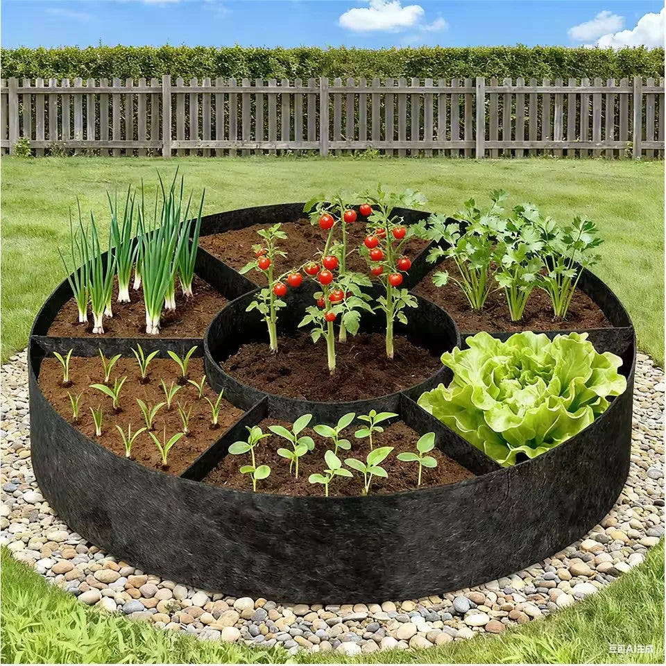 7 Grid Garden Grow Bag Planter