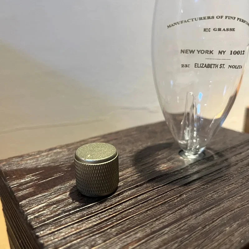 Solid Wood Glass Aroma Diffuser