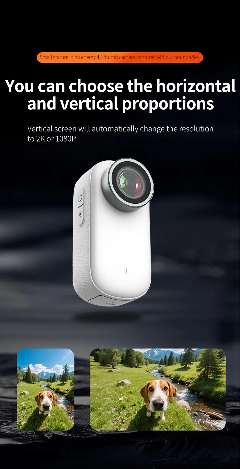 Mini 1080P WiFi Action Camera | Magnetic Wearable POV Camera