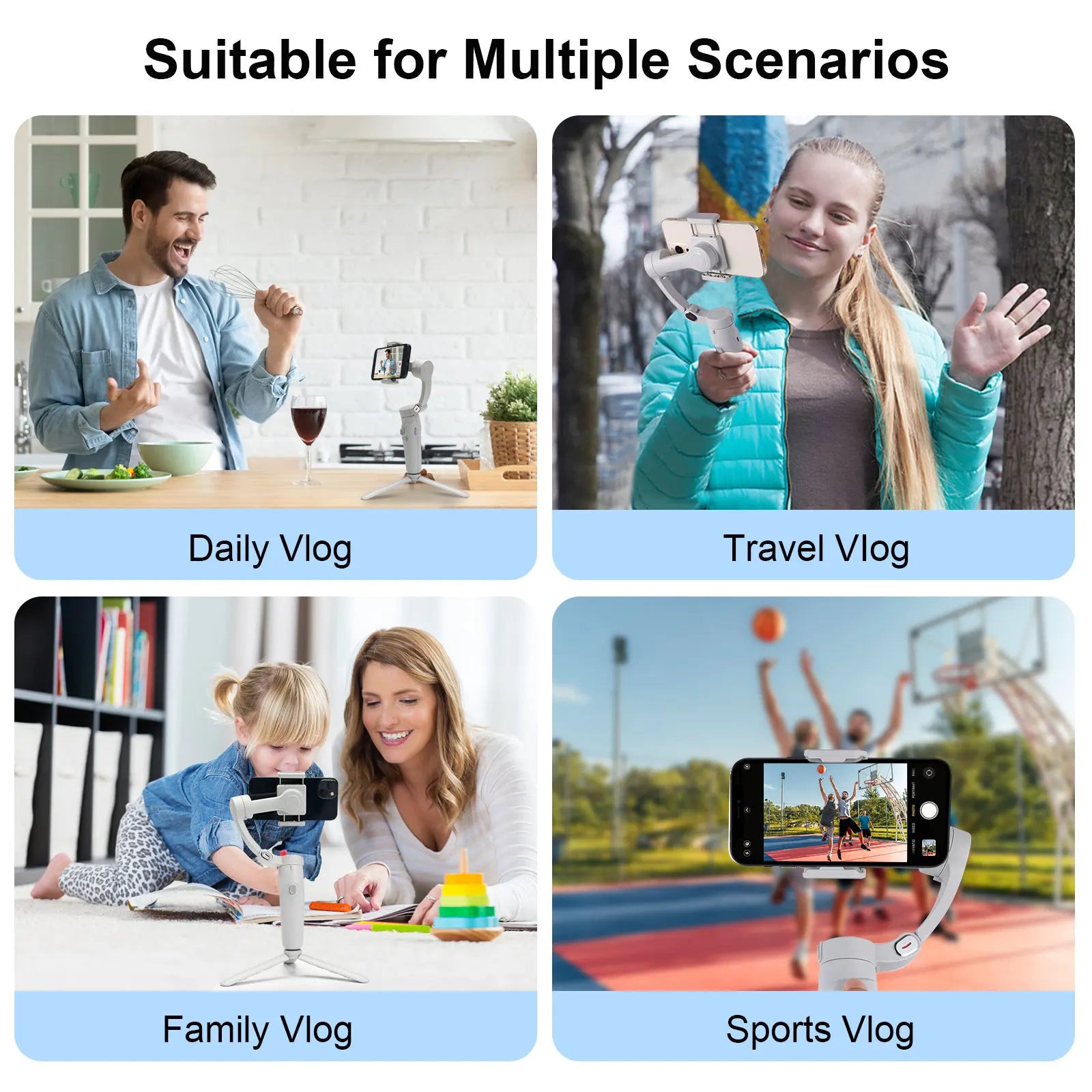 3-Axis Smartphone Gimbal Stabilizer