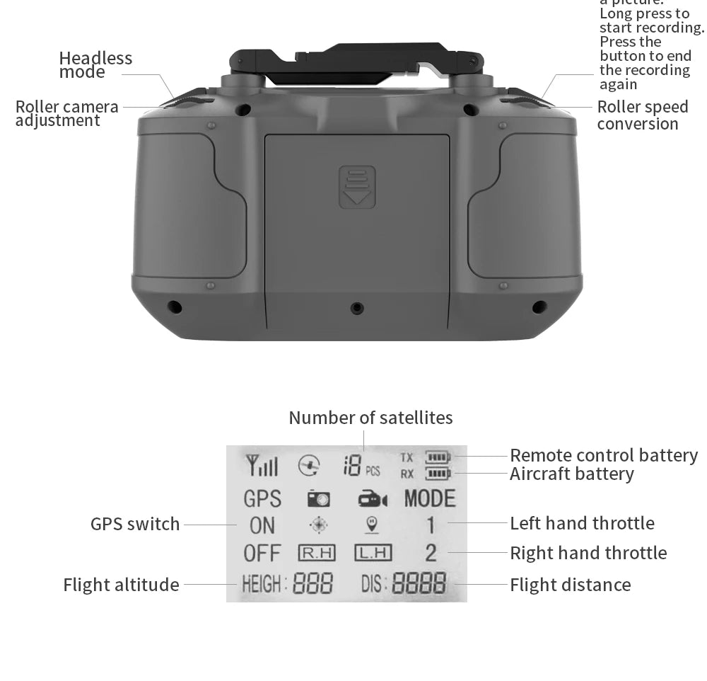 Drone | 4K Camera 3-Axis Gimbal FPV Quadcopter