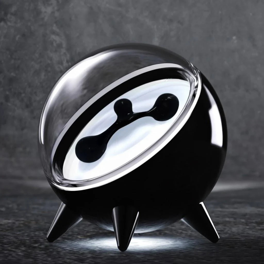 Magnetic Fluid Music Lamp – Sound Rhythm Visualizer Desk Deco