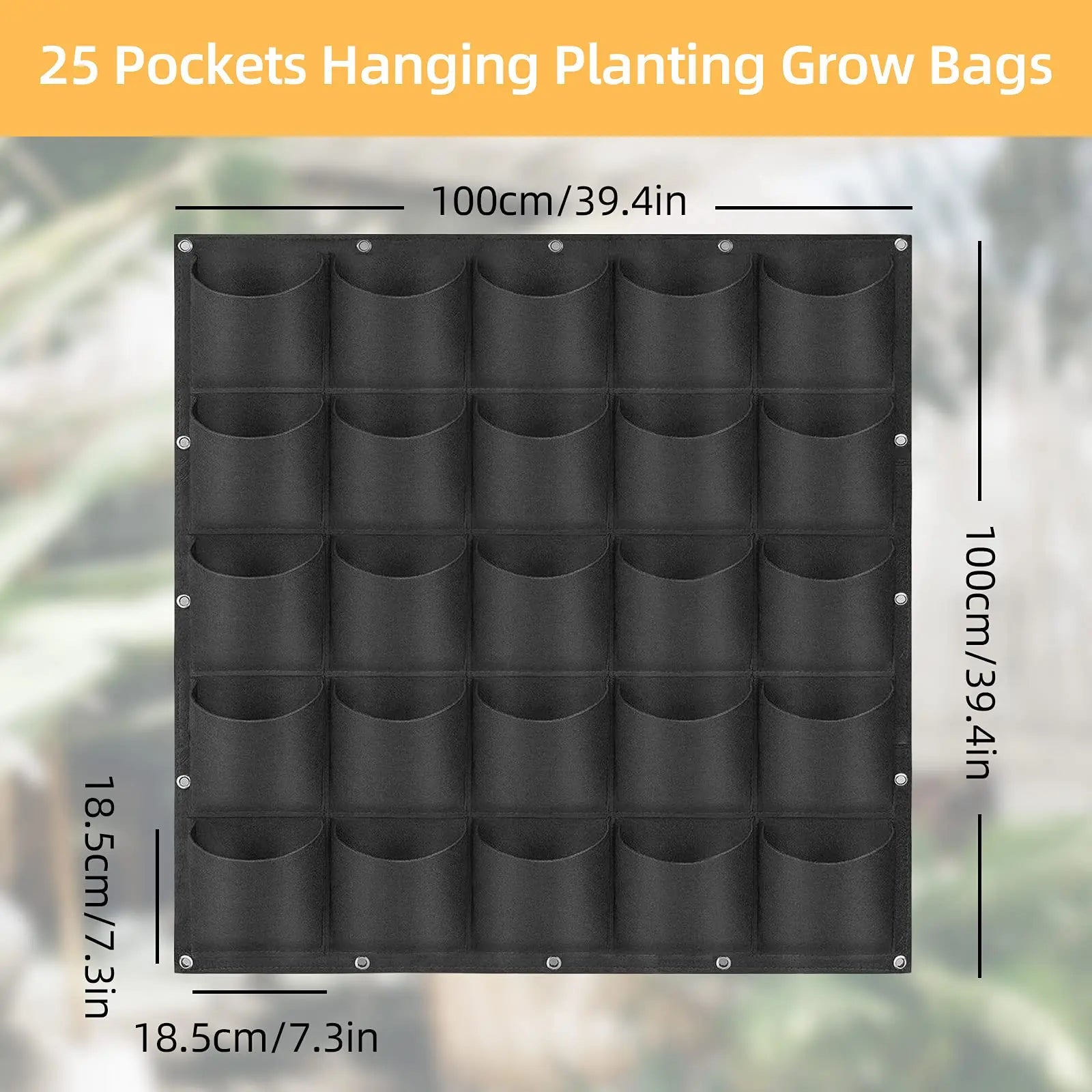 Pocket Vertical Hanging Garden Planter