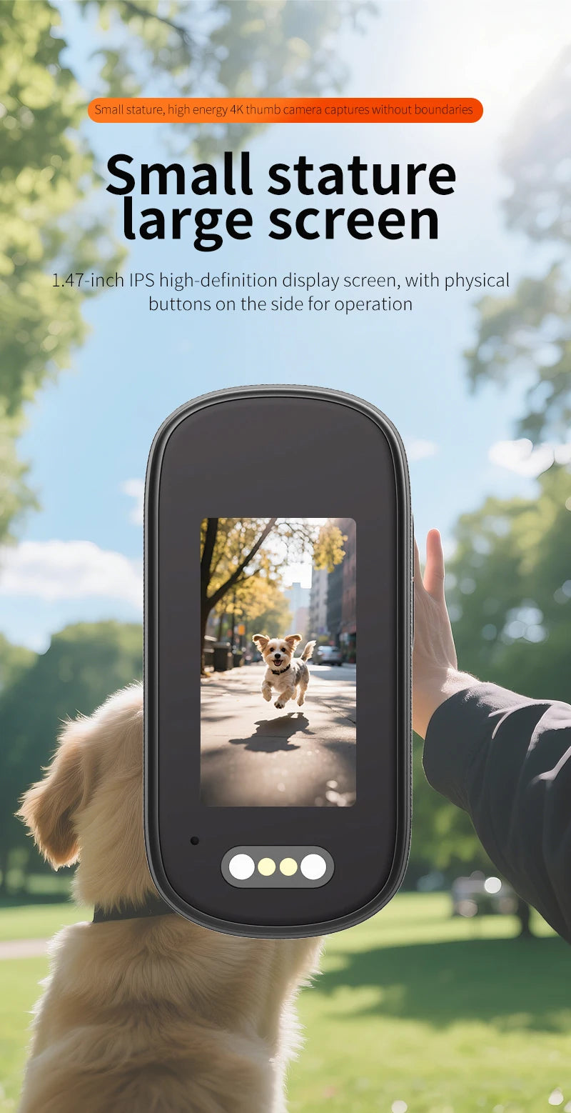 Mini 1080P WiFi Action Camera | Magnetic Wearable POV Camera