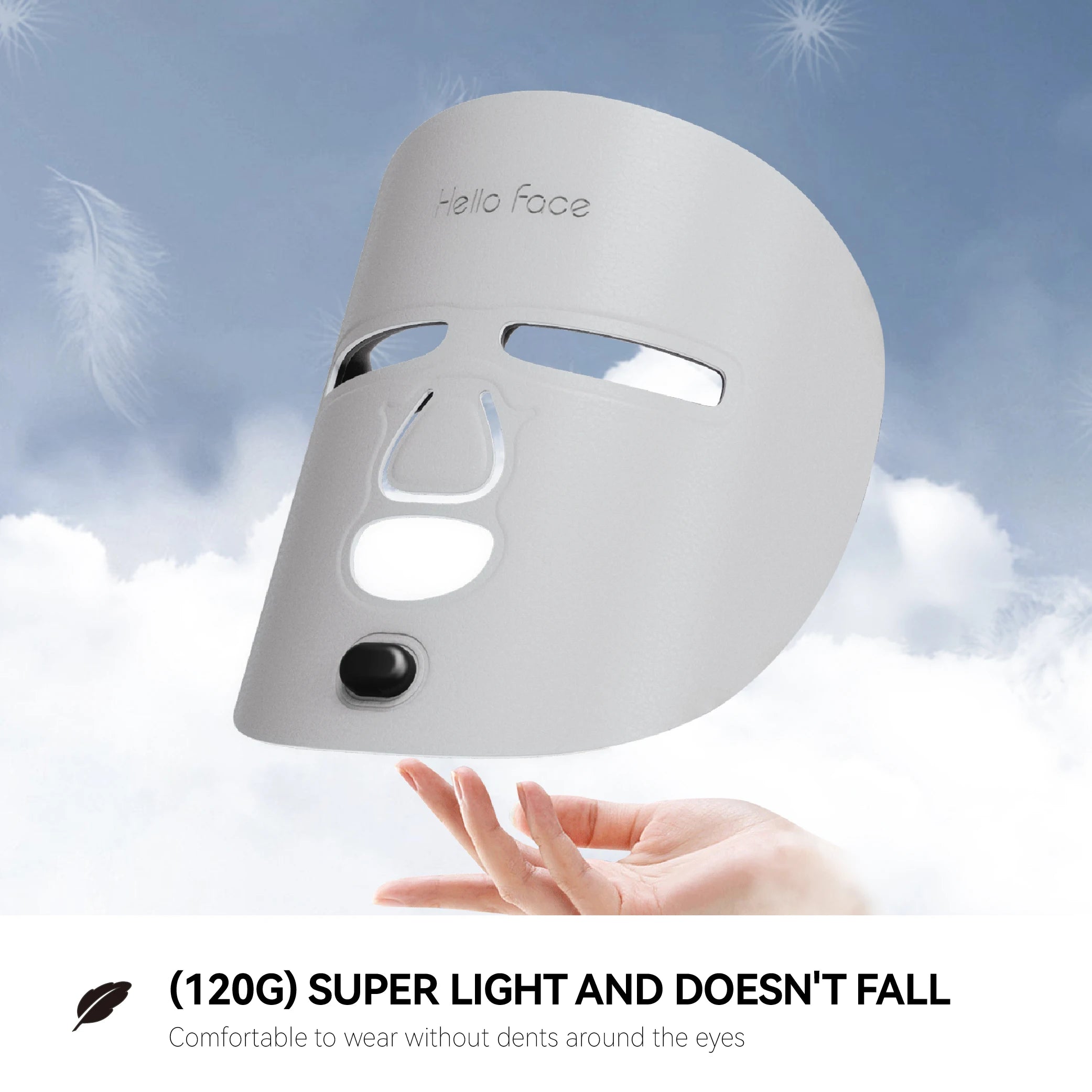 HELLO FACE M500 LED Light Therapy Mask – Anti-Aging & Acne Treatment