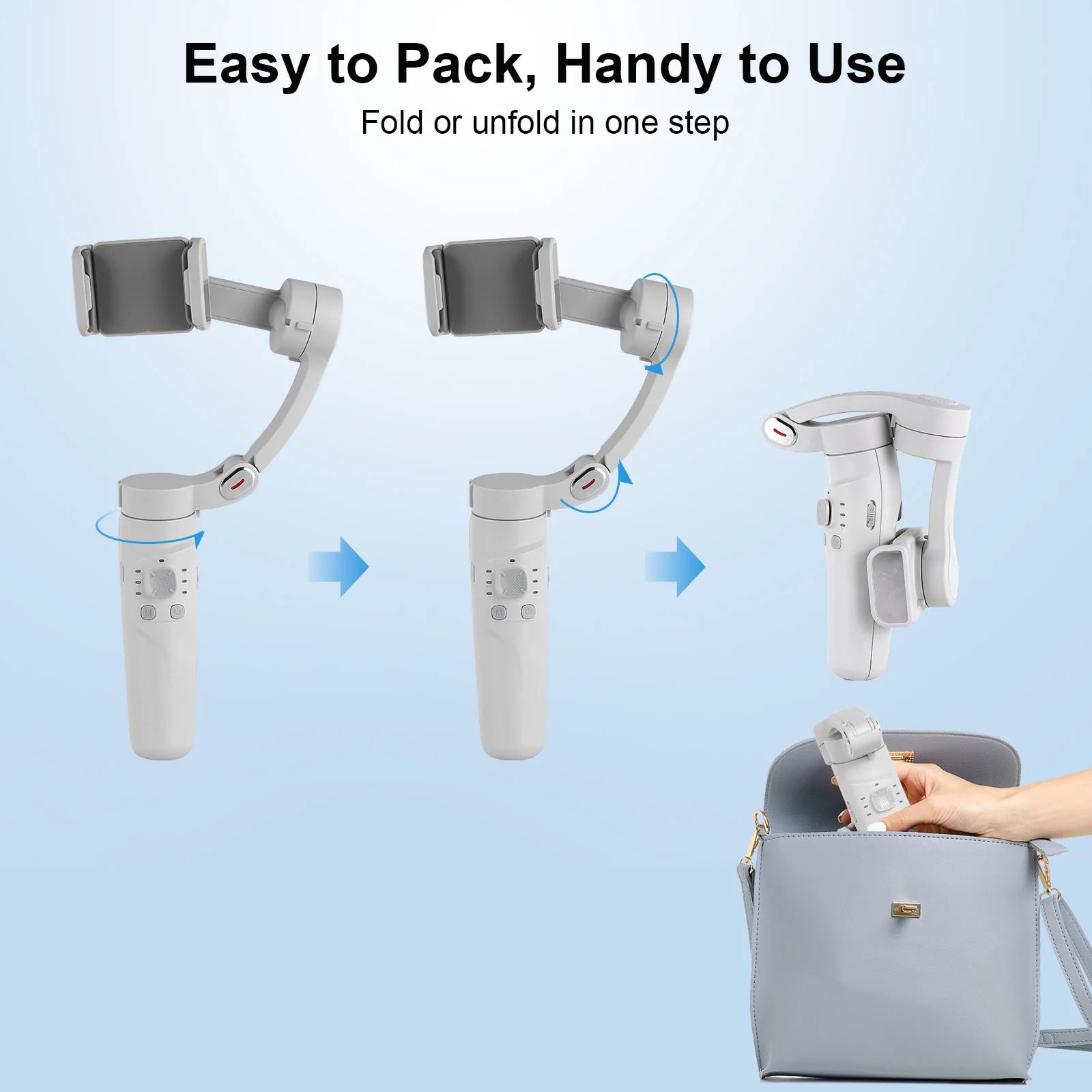 3-Axis Smartphone Gimbal Stabilizer