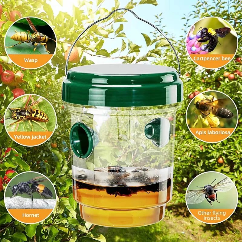 Reusable Hanging Wasp Trap