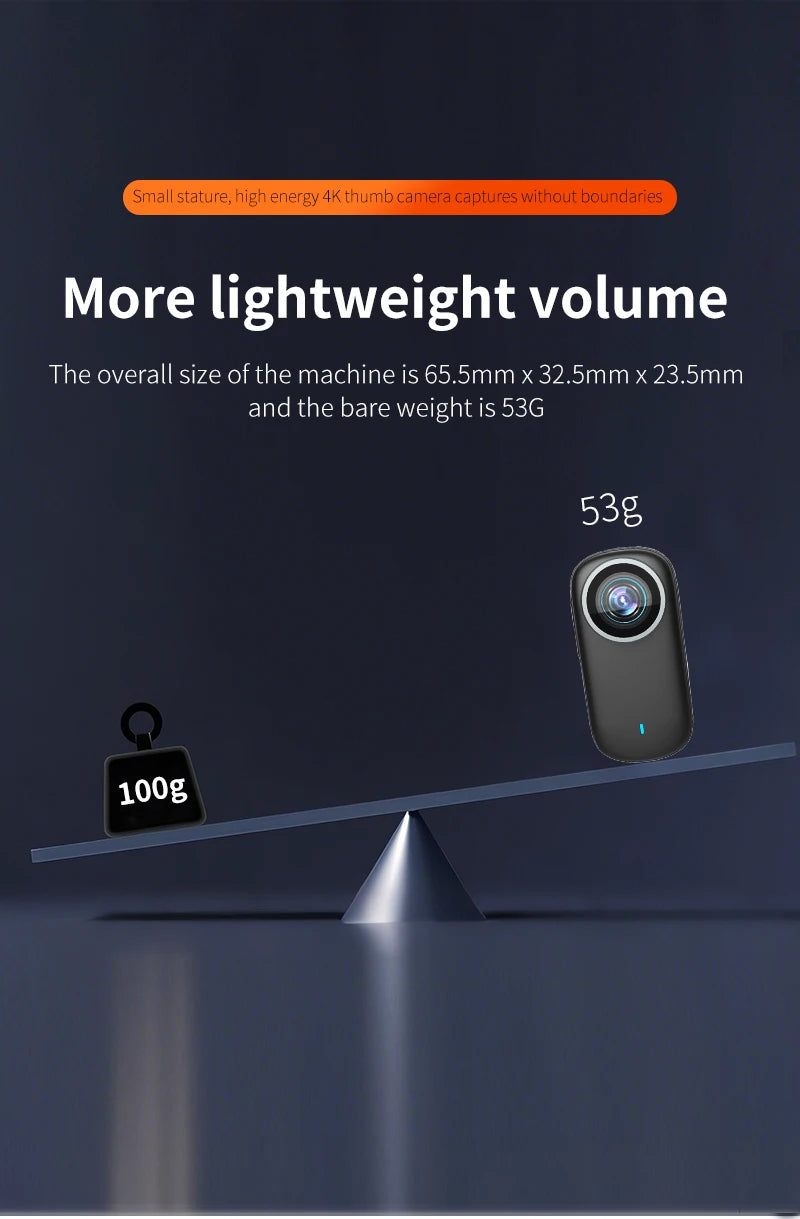 Mini 1080P WiFi Action Camera | Magnetic Wearable POV Camera
