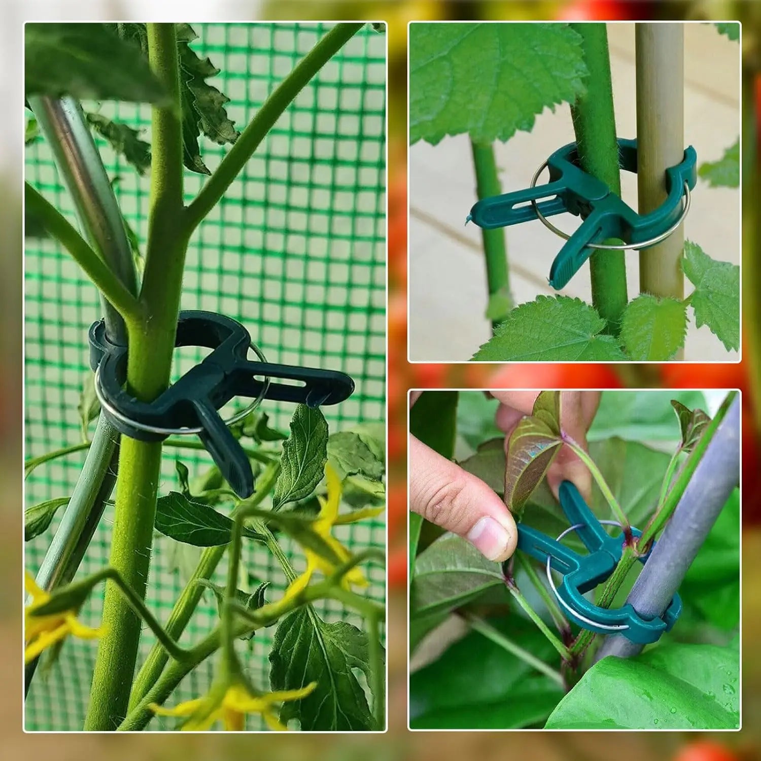 Adjustable Garden Plant Support Clips