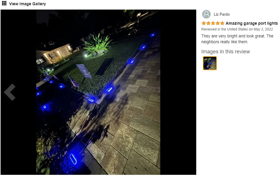 Solar Deck & Step Lights (4 Pack)