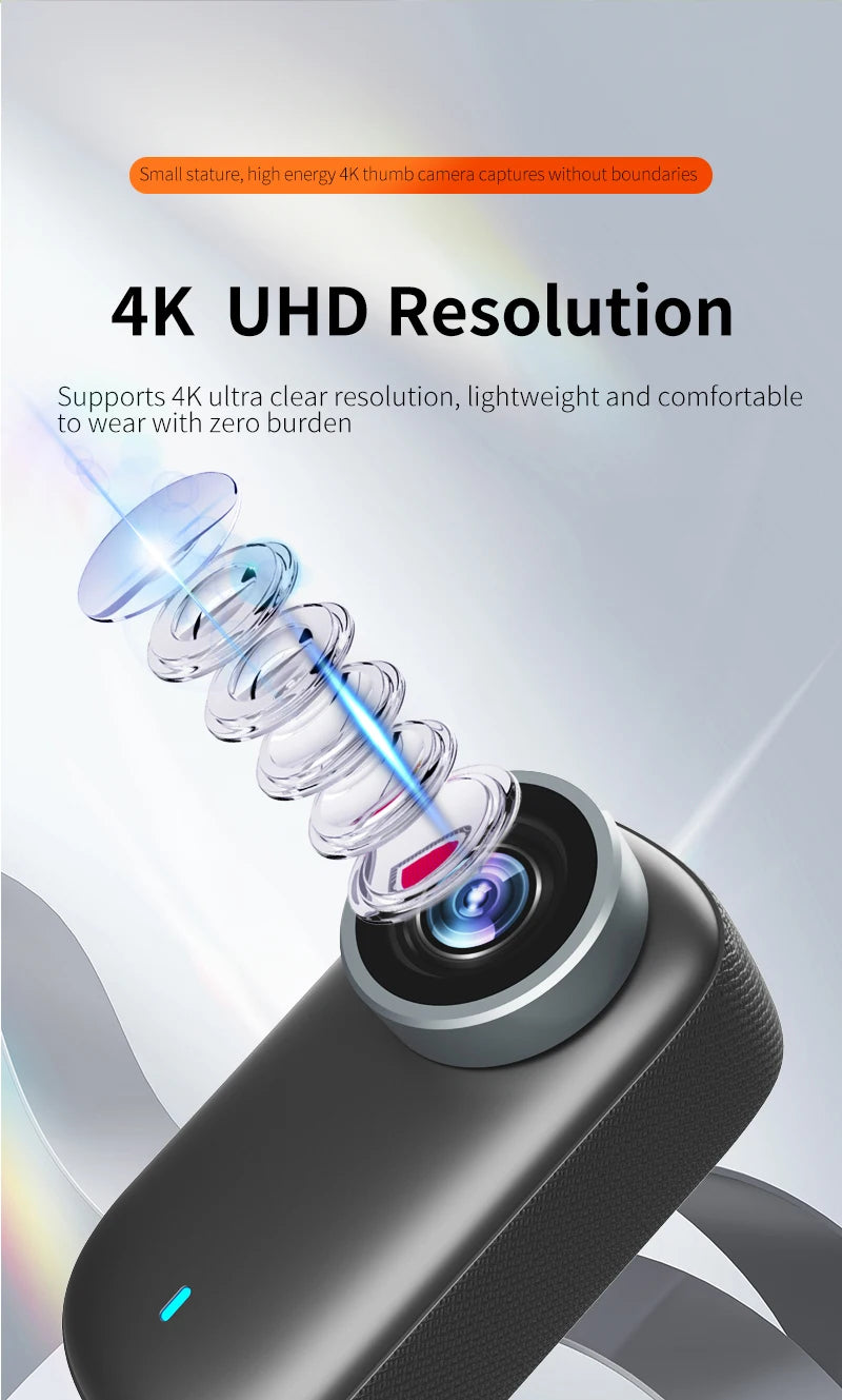 Mini 1080P WiFi Action Camera | Magnetic Wearable POV Camera