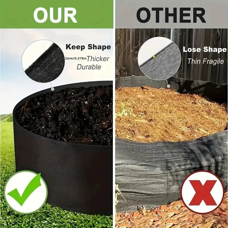 7 Grid Garden Grow Bag Planter
