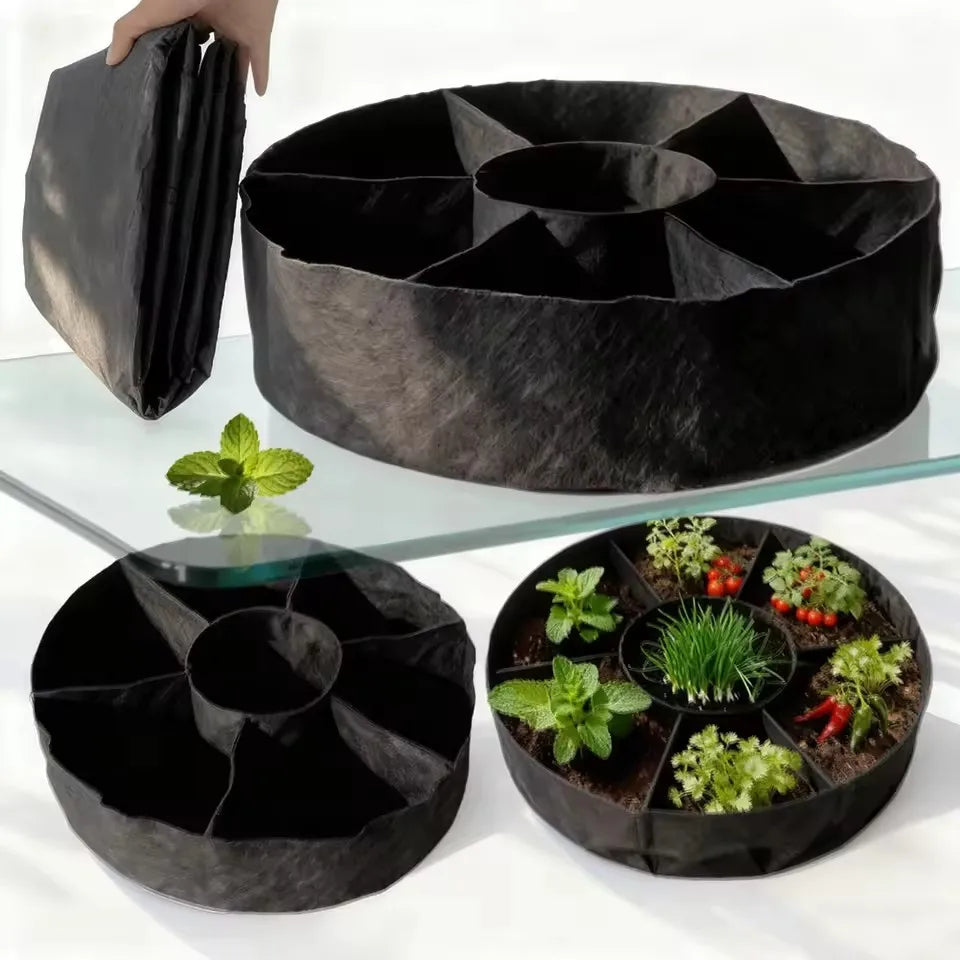 7 Grid Garden Grow Bag Planter