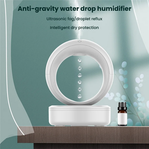 Anti-Gravity Water Drop Humidifier – Aromatherapy Mist Diffuser