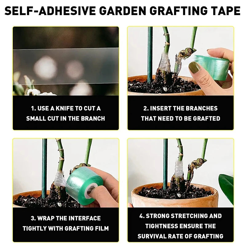 Plant Grafting Tape for Trees & Seedlings