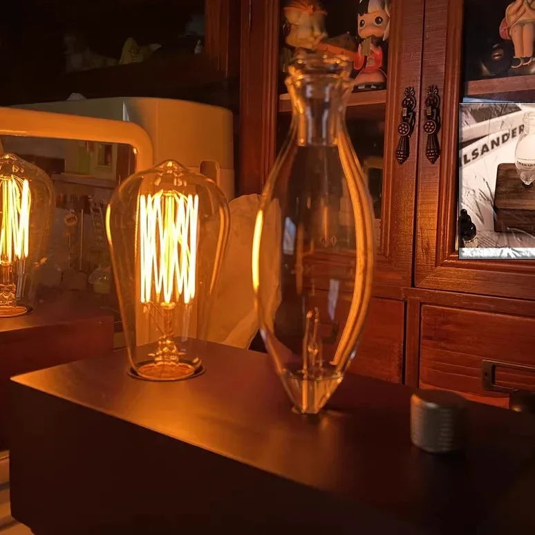 Solid Wood Glass Aroma Diffuser