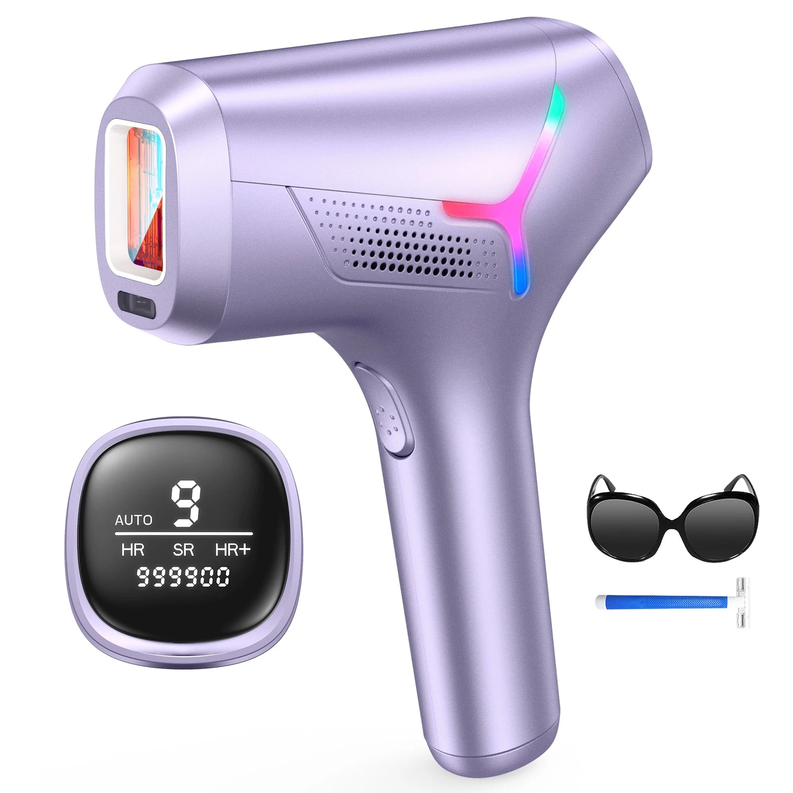 IPL Laser Hair Removal Device – 9 Energy Levels Permanent Hair Remover