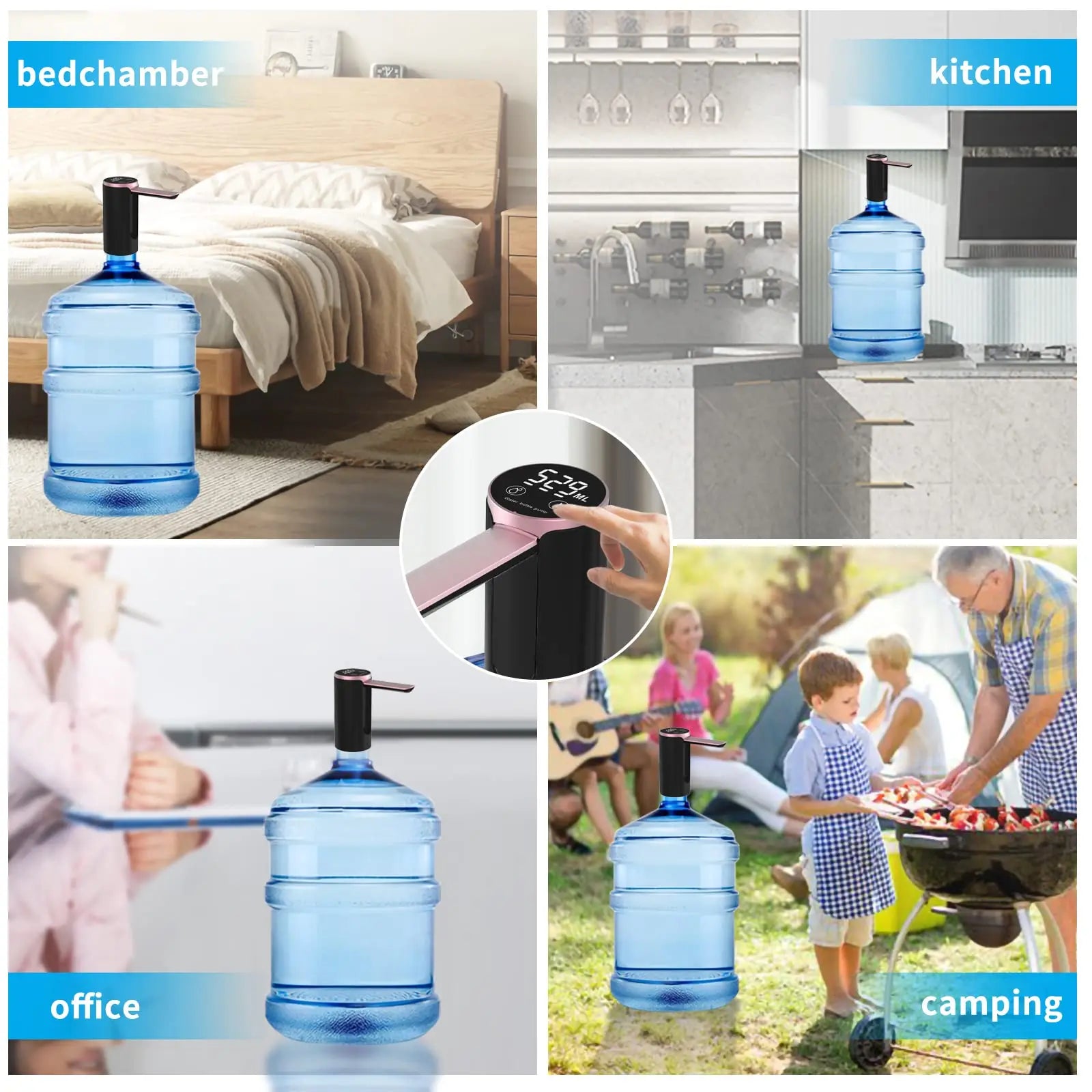 Electric Water Bottle  Dispenser